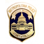 Washington DC Police Patch Mini Pin Collector Vintage Historic PD Pin